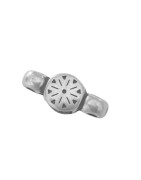 Slider rond motifs pour 2 cuirs ronds de 2mm