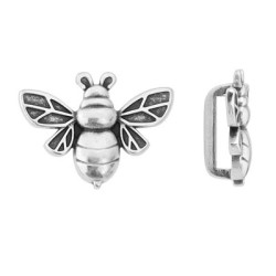 Passant abeille pour cuir plat de 10mm Passant abeille pour cuir plat de 10mm