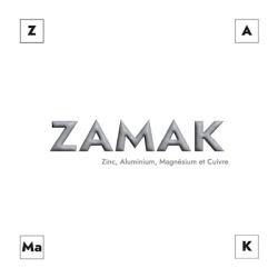 Sachet de 10 Perles plates rectangulaires metal couleur argent tibetain