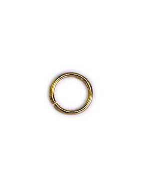 Lot de 10 anneaux ronds de 10mm en laiton couleur bronze-Europe