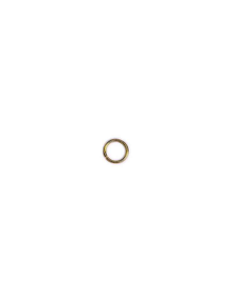 Lot de 10 anneaux ronds de 10mm en laiton couleur bronze-Europe