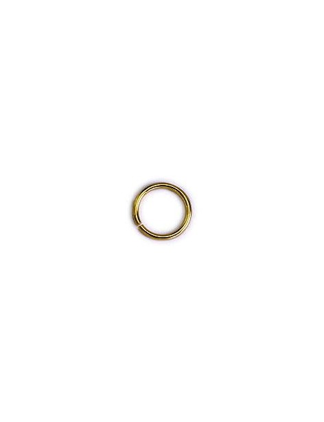 Lot de 10 anneaux ronds de 10mm en laiton couleur bronze-Europe