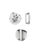 Passant ethnique rond pour cuir plat de 10mm