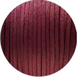 Queue de rat prune en polyester de 2mm fabriquée en Europe