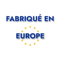 Fermoir crochet lisse à emboitement pour cuir plat de 10mm