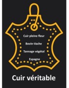 Cuir plat 5mm imprimé dentelle dorée sur fond blanc en vente au cm