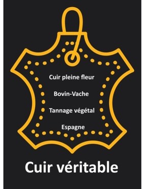 Cuir plat 5mm fantaisie relief pistache métal sur fond jaune vif en vente au cm