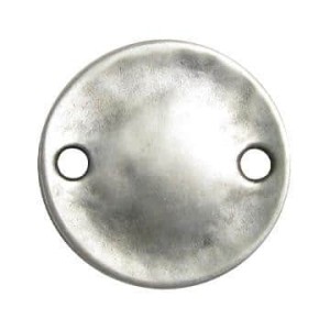 Intercalaire rond grand modele double accroche-40mm