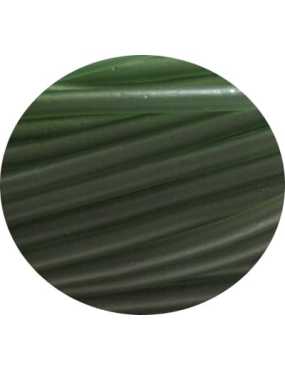Cordon PVC creux de couleur vert olive-3mm