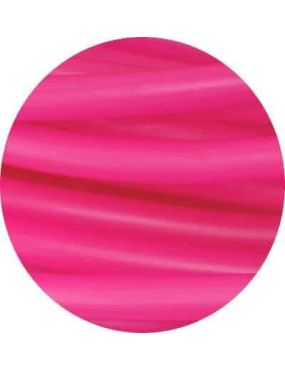 Cordon PVC creux opaque rose vif-3mm