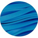 Cordon caoutchouc plat bleu turquoise opaque-6mmx2mm