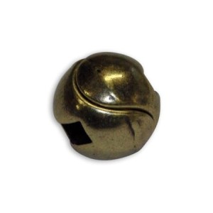 Fermoir magnetique boule placage bronze pour lacet plat