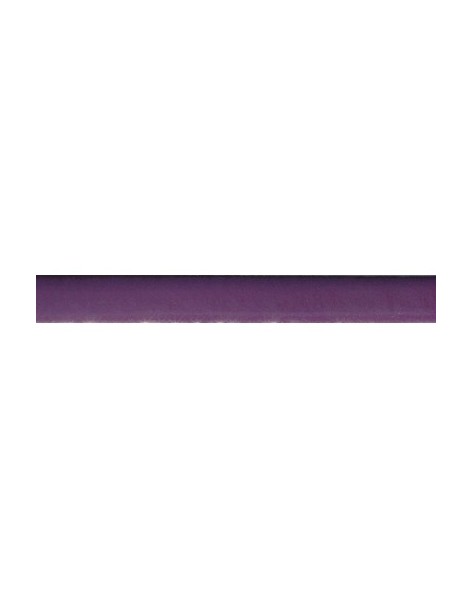 Lacet fantaisie plat 6mm vernis violet