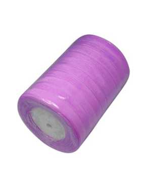 Ruban organza violet transparent-10mm