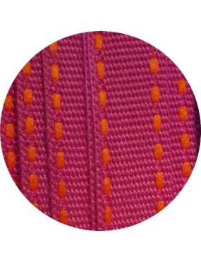 Galon polyester série tiret violet-10mm