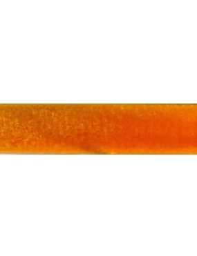 Ruban velours orange vendu au cm-9mm