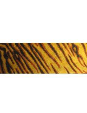 Biais replié peau tigrée fabriqué en France-20mm