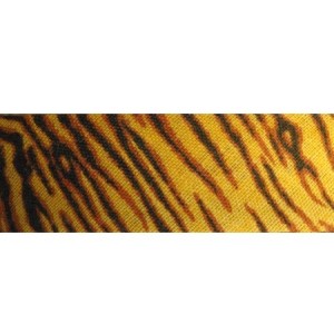 Biais replié peau tigrée fabriqué en France-20mm