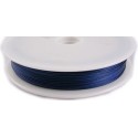 Bobine de cable bleu fonce-0.38mm-10m