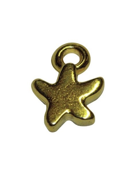 Petite étoile à suspendre placage bronze de 9mm