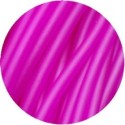 Cordon PVC creux de couleur rose fuchsia-3mm