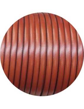 Cuir plat de 5mm de couleur marron noisette en vente au cm-Premium
