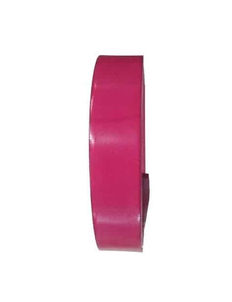 Bande de cuir plat de 20mm de large couleur rose fuchsia-Premium
