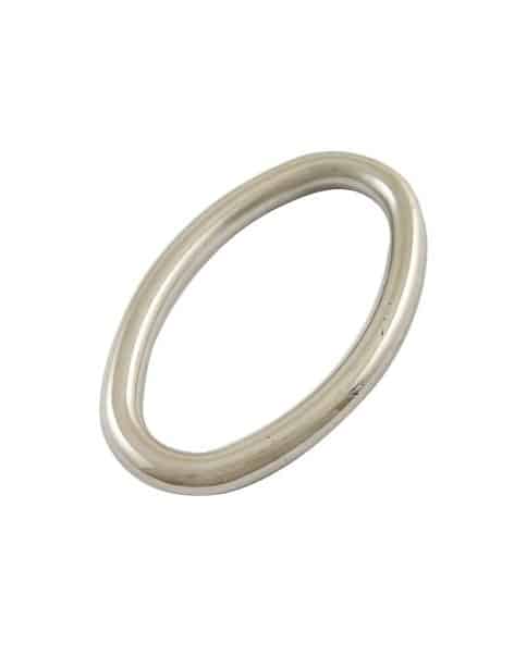 Grand anneau ovale de 55mm en plastique