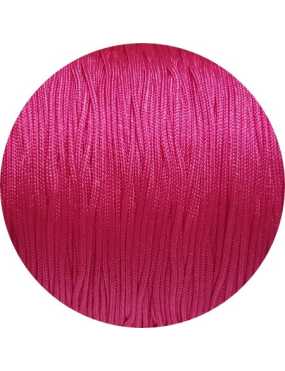 Cordelette satin de couleur rose vif-0.7mm-vente au metre