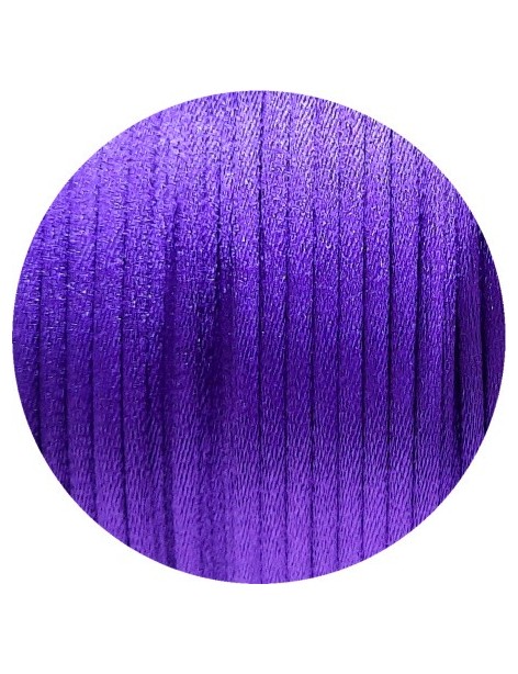 Queue de rat violet en polyester de 2mm fabriquée en Europe