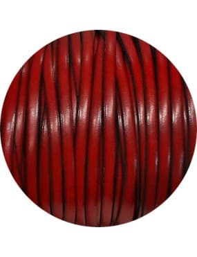 Cuir plat de 5mm de couleur rouge soutenu en vente au cm-Premium