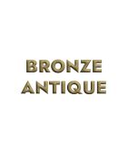 Sachet de 10 Pampilles grappe en metal couleur bronze antique-8mm